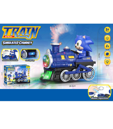 copy of LOCOMOTIVĂ MUZICALĂ PENTRU COPII CU FUM STITCH Armtoys
