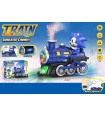 LOCOMOTIVĂ MUZICALĂ PENTRU COPII CU FUM SONIC