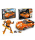 CONSTRUCTOR PENTRU COPII TRANSFORMER 2 ÎN 1, 354 PIESE PORTOCALIU Armtoys