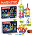 CONSTRUCTOR MAGNETIC PENTRU COPII 110 PIESE