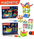 CONSTRUCTOR MAGNETIC PENTRU COPII 77 PIESE Armtoys