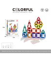 CONSTRUCTOR MAGNETIC PENTRU COPII 24 PIESE