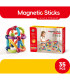 CONSTRUCTOR MAGNETIC PENTRU COPII BATOANE 35 PIESE Armtoys