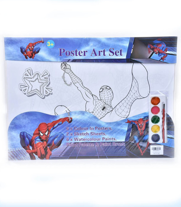CHILDREN'S PAINTING SET WITH PAINTS SPIDER Armtoys