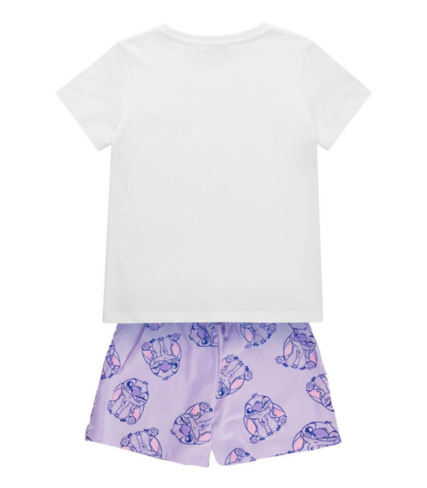 PIJAMA DE VARĂ PENTRU COPII STITCH ANGEL 6-12 ANI Cerda