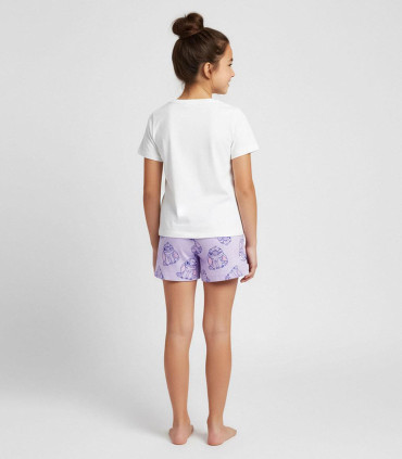 PIJAMA DE VARĂ PENTRU COPII STITCH ANGEL 6-12 ANI Cerda