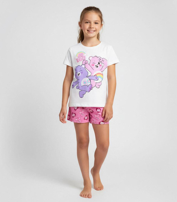 PIJAMA DE VARĂ PENTRU COPII CARE BEARS 4-10 ANI Cerda