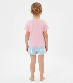 PIJAMA DE VARĂ PENTRU COPII BLUEY ROZ 3-6 ANI Cerda
