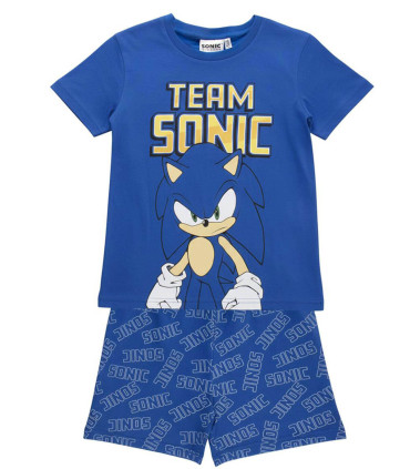 PIJAMA DE VARĂ PENTRU COPII TEAM SONIC 4-10 ANI Cerda
