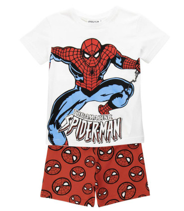 CHILDREN'S SUMMER PAJAMAS SPIDERMAN 3-8 YEARS Cerda