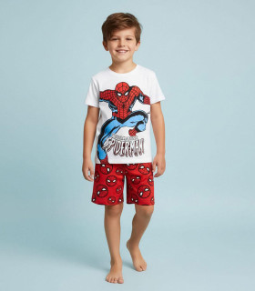 PIJAMA DE VARĂ PENTRU COPII SPIDERMAN 3-8 ANI Cerda