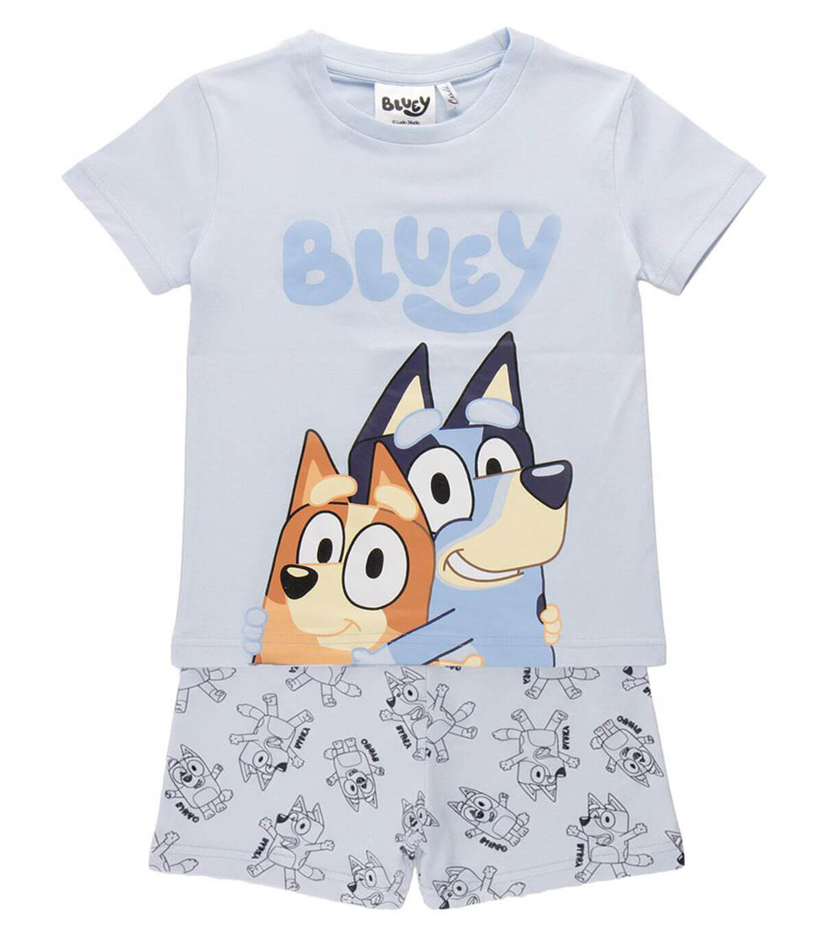 PIJAMA DE VARĂ PENTRU COPII BLUEY ALBASTRU 3-6 ANI. Cerda