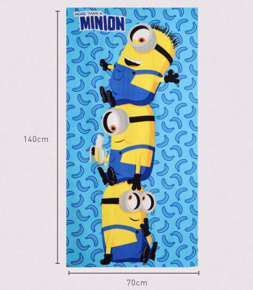 PROSOP DE COPII MINIONS 70X140 CM Cerda