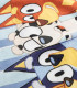 CHILDREN'S TOWEL BLUEY 70X140 CM Cerda