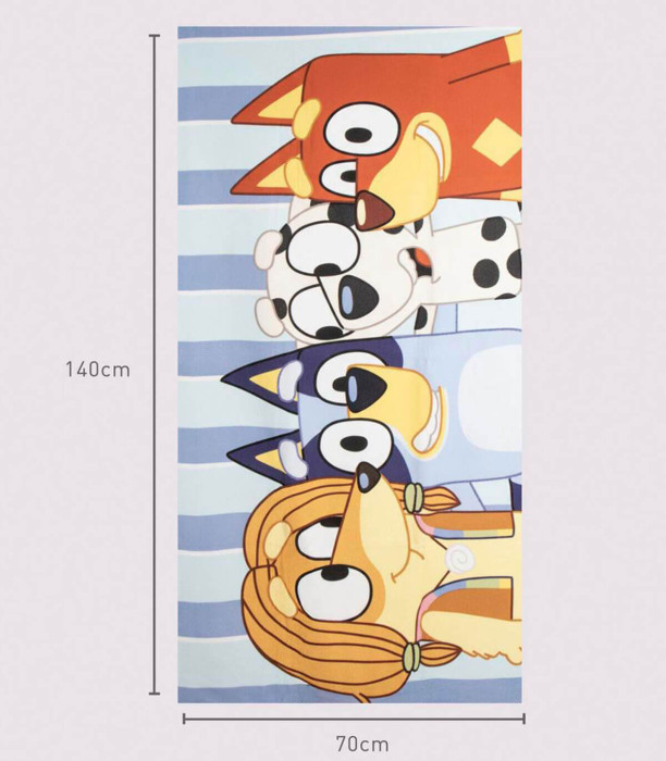 CHILDREN'S TOWEL BLUEY 70X140 CM Cerda
