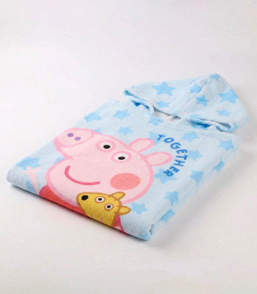 CHILDREN'S TOWEL PONCHO PEPPA PIG 55X54 CM Cerda