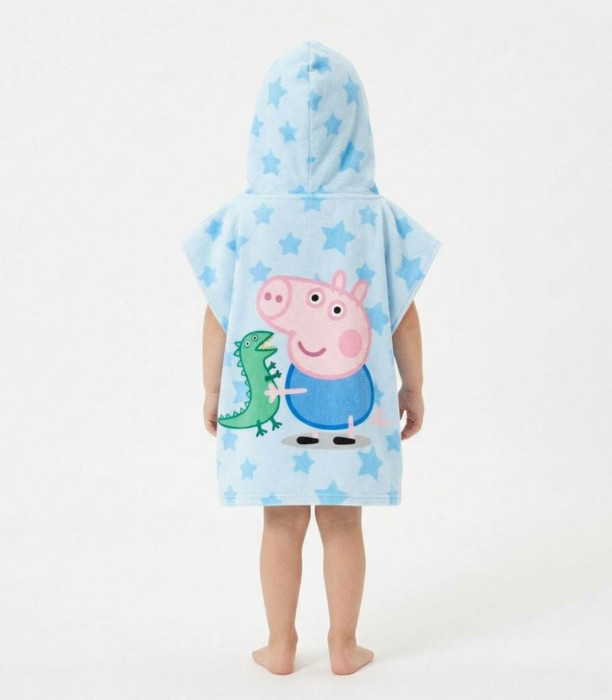 PONCHO DE BAIE PENTRU COPII PEPPA PIG 55X54 CM Cerda