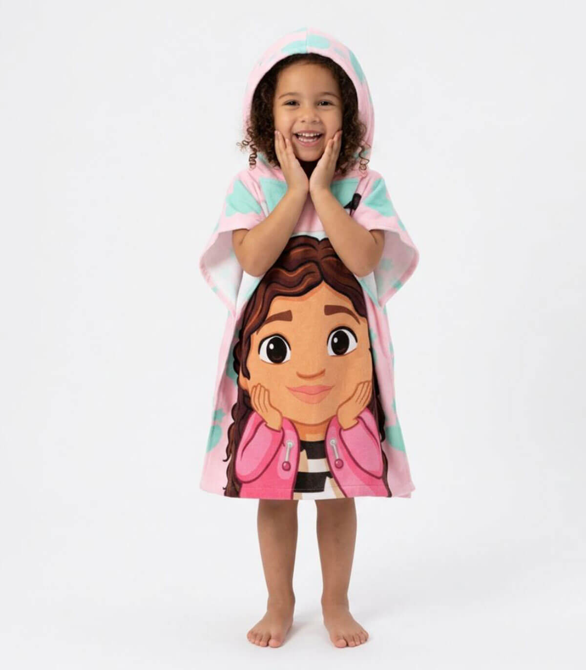 PONCHO DE BAIE PENTRU COPII GABBY 56X53 CM Cerda