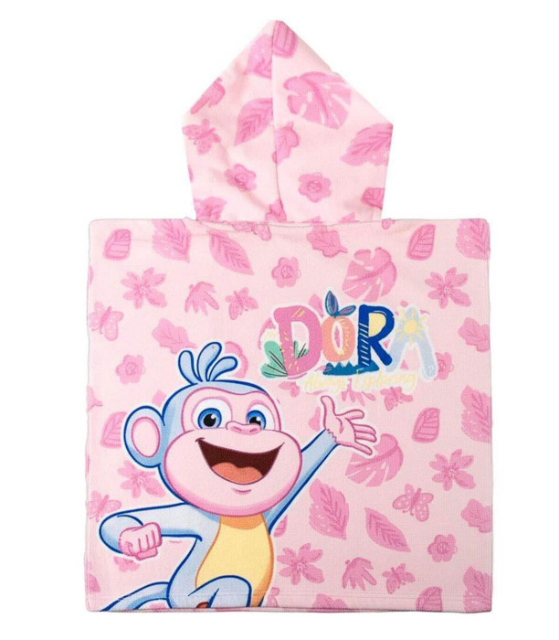 PONCHO DE BAIE PENTRU COPII DORA 55X53 CM Cerda