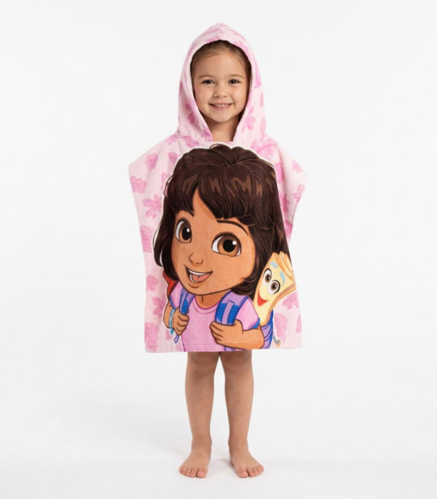 PONCHO DE BAIE PENTRU COPII DORA 55X53 CM Cerda