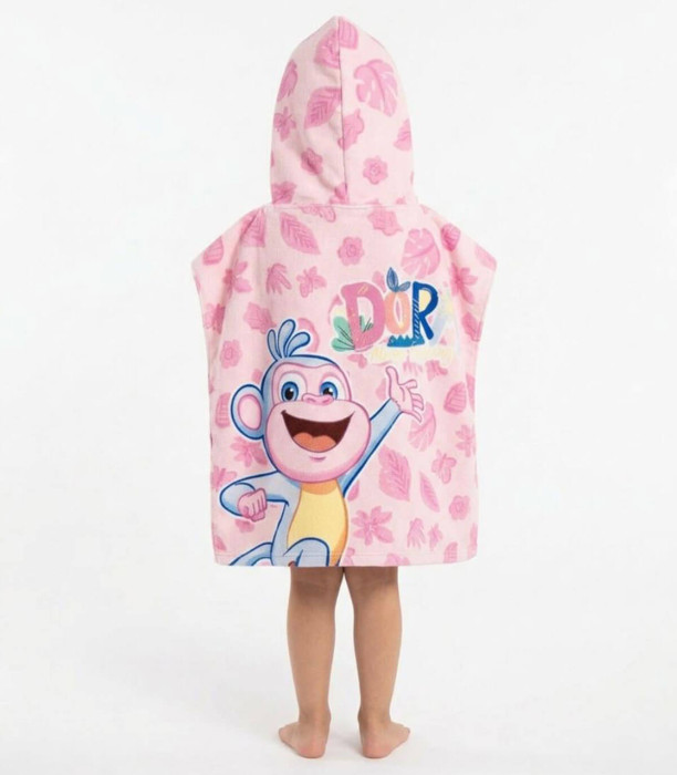 PONCHO DE BAIE PENTRU COPII DORA 55X53 CM Cerda