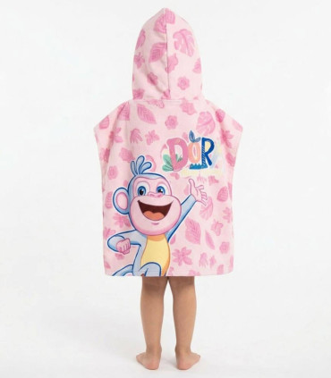 CHILDREN'S TOWEL PONCHO DORA 55X53 CM Cerda