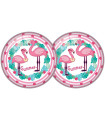 MINGE MARE DIN PVC FLAMINGO 23 CM