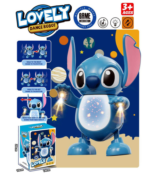 JUCĂRIE MUZICALĂ DANSATOARE STITCH 