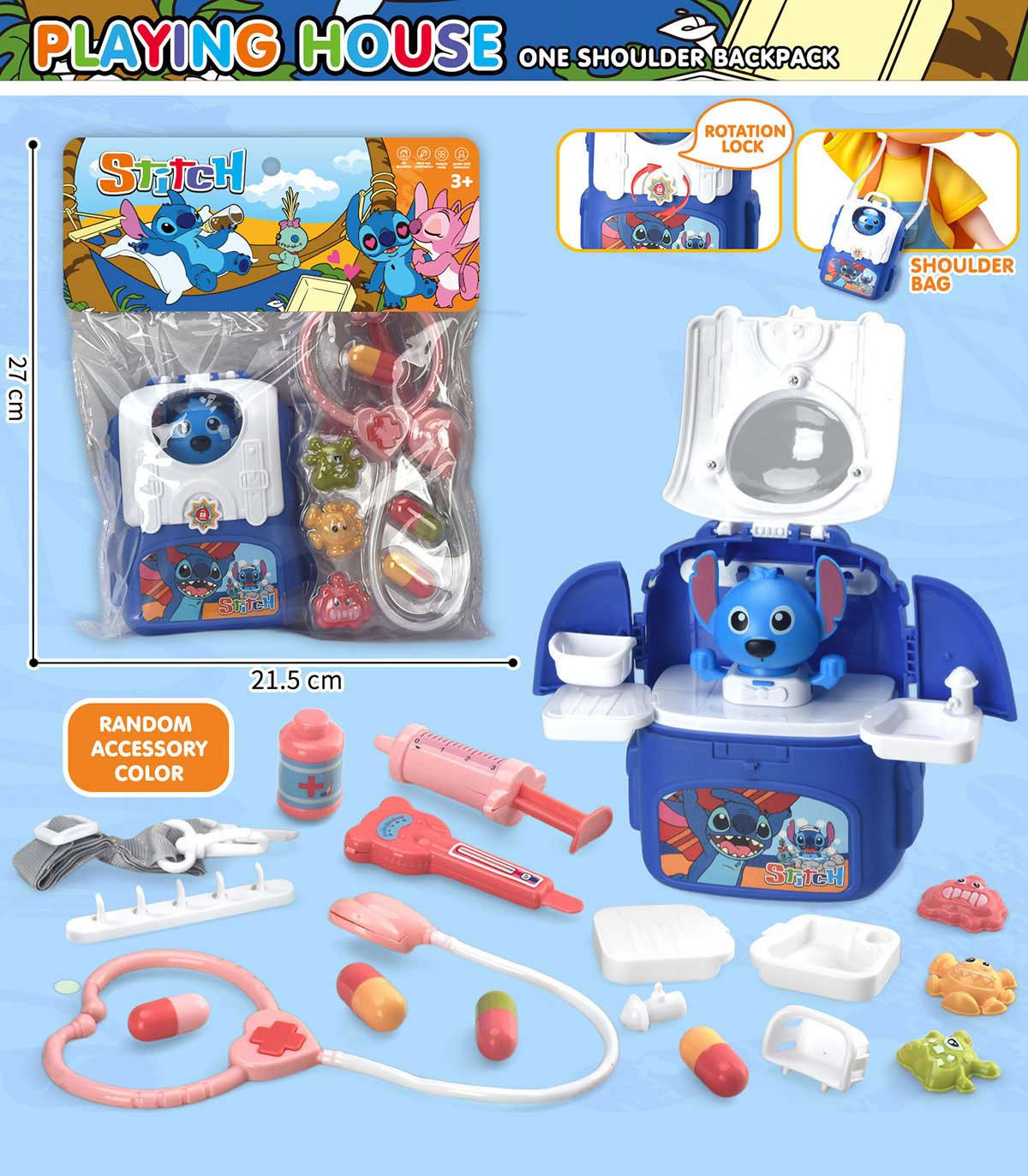 SET DOCTOR STITCH ÎN PLIC Armtoys