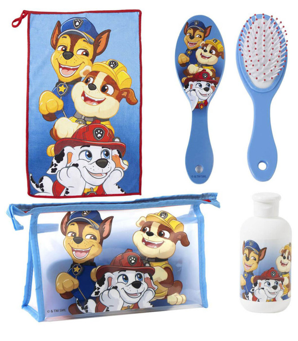 GEANTĂ MARE CU ACCESORII DE TOALETĂ PAW PATROL Cerda