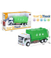 CAMION DE JUCĂRIE PENTRU GUNOI CU SUNET ȘI LUMINĂ ÎN CUTIE