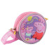 GEANTĂ ROTUNDĂ DE UMĂR PENTRU COPII PEPPA PIG