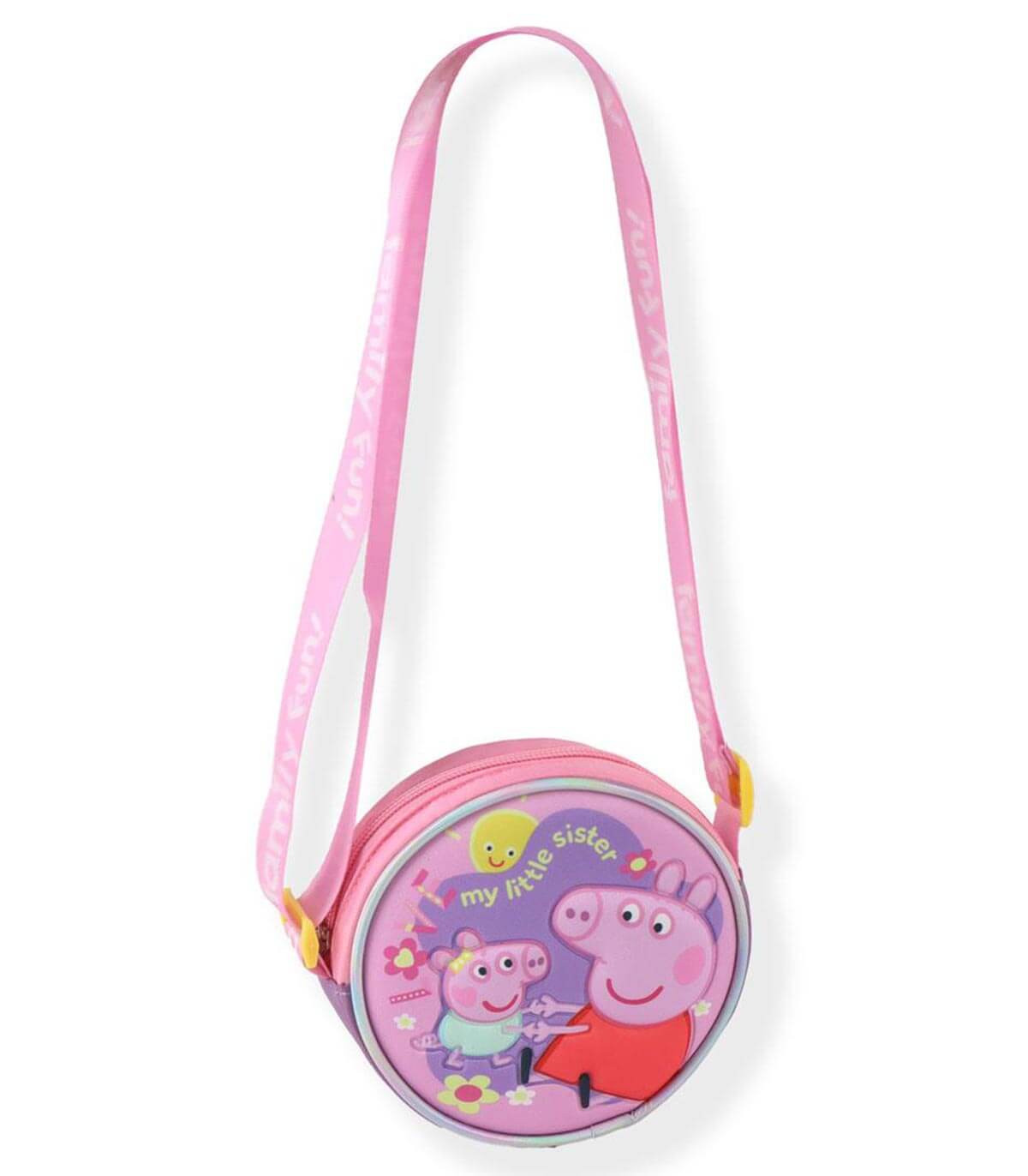 GEANTĂ ROTUNDĂ DE UMĂR PENTRU COPII PEPPA PIG