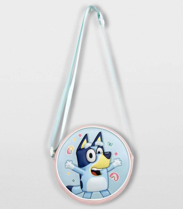 GEANTĂ ROTUNDĂ DE UMĂR PENTRU COPII BLUEY