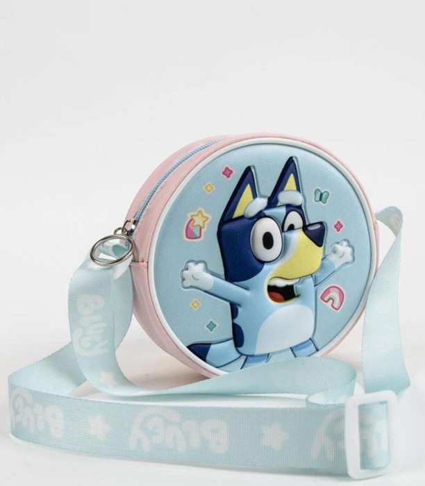 GEANTĂ ROTUNDĂ DE UMĂR PENTRU COPII BLUEY