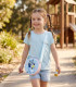 ROUND CHILDREN'S SHOULDER BAG BLUEY