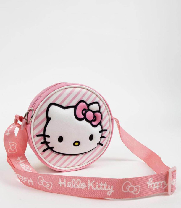 GEANTĂ ROTUNDĂ DE UMĂR PENTRU COPII HELLO KITTY