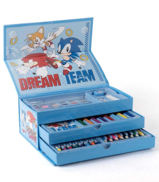 TROLER SONIC CU TREI NIVELE