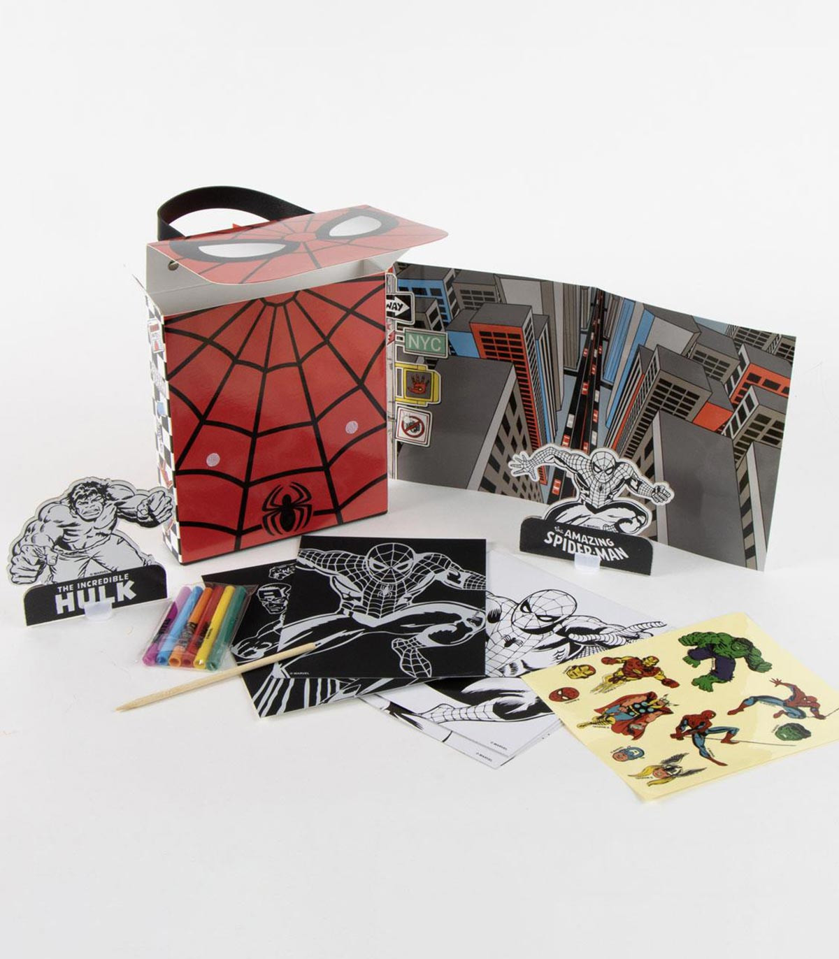 SET DE DESEN ÎN GEANTĂ SPIDERMAN