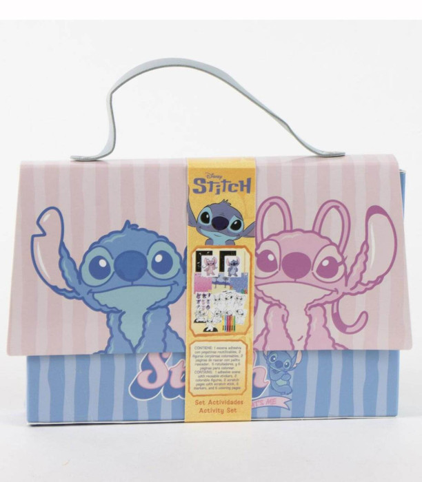 SET DE DESEN ÎN GEANTĂ DE DAMĂ STITCH