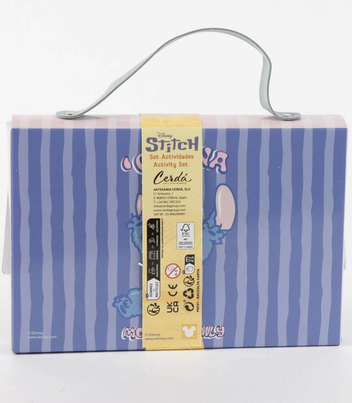 SET DE DESEN ÎN GEANTĂ DE DAMĂ STITCH