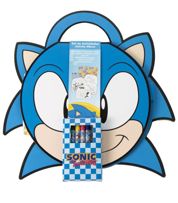 SET DE COLORAT CU PASTELE ÎN GEANTĂ DE CARTON SONIC