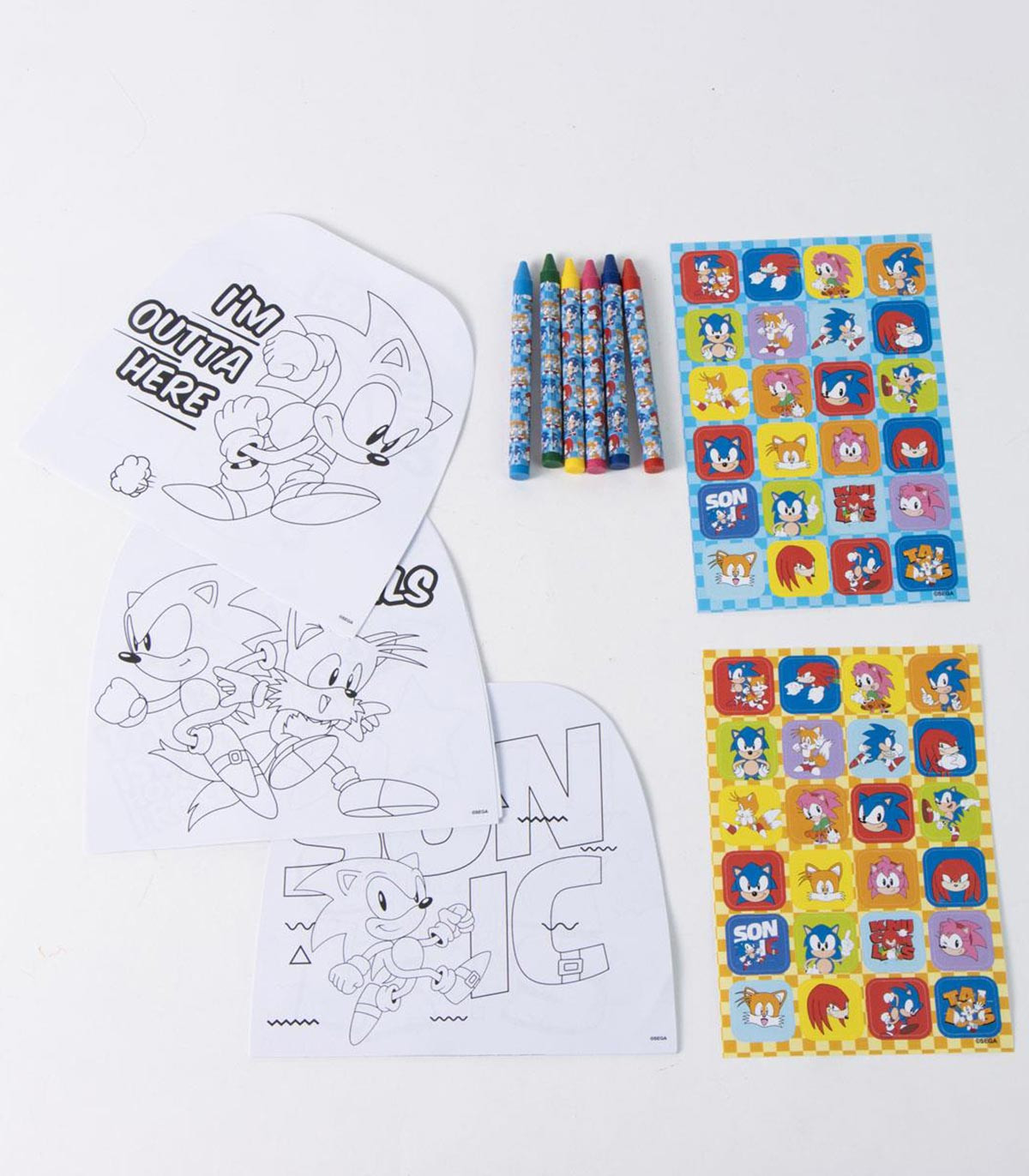 SET DE COLORAT CU PASTELE ÎN GEANTĂ DE CARTON SONIC