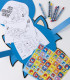 PASTEL COLORING SET IN A CARDBOARD BAG SONIC