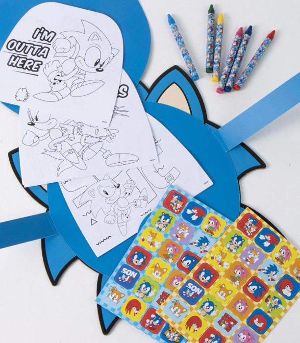 SET DE COLORAT CU PASTELE ÎN GEANTĂ DE CARTON SONIC