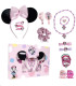 SET COSMETIC PENTRU COPII CU DIADEMĂ CUTIE MINNIE