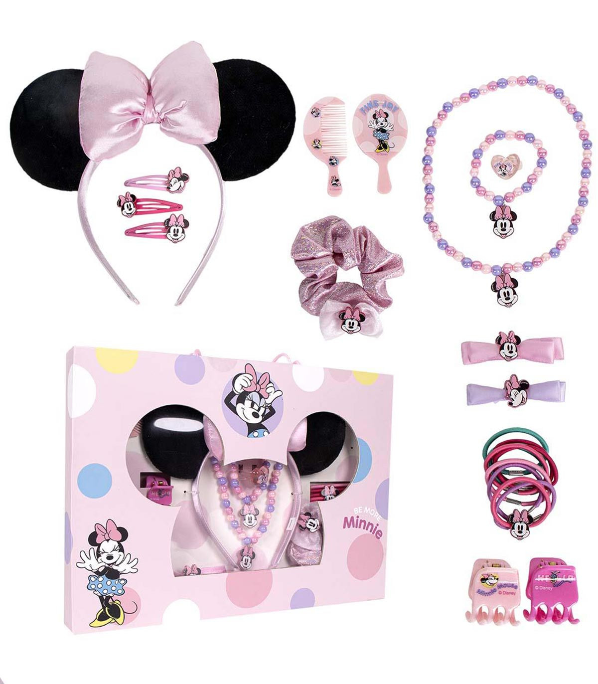 SET COSMETIC PENTRU COPII CU DIADEMĂ CUTIE MINNIE