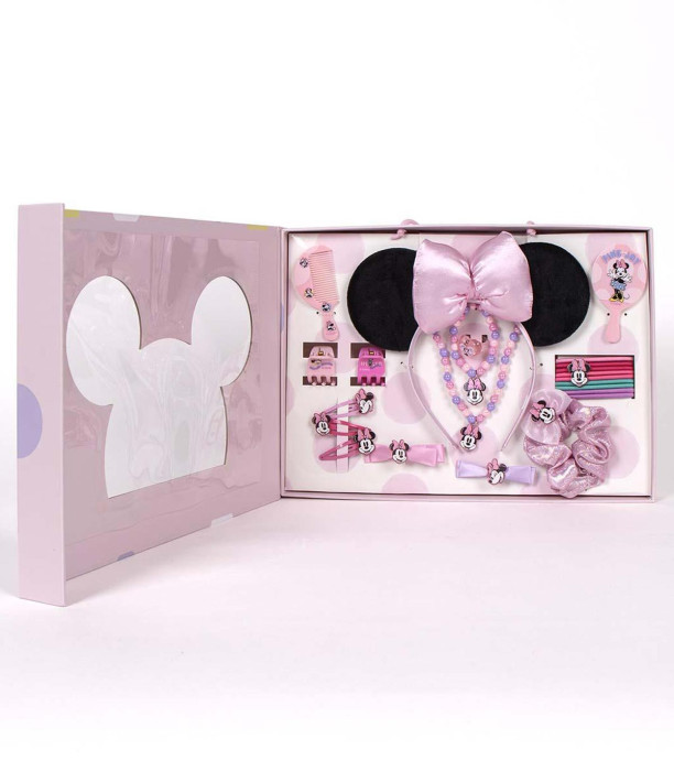 SET COSMETIC PENTRU COPII CU DIADEMĂ CUTIE MINNIE