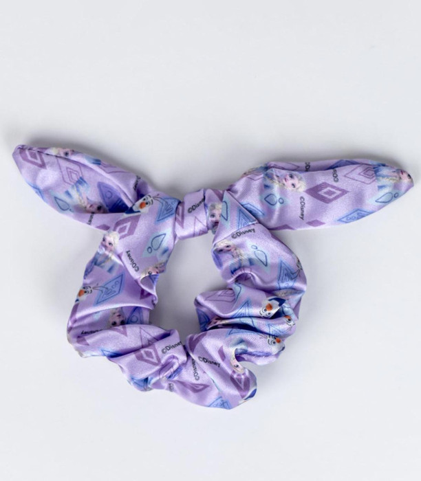 SCRUNCHIE CU 2 AGRAFE ȘI COLIER FROZEN