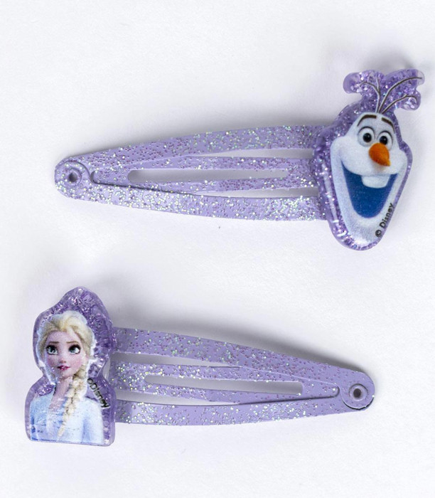 SCRUNCHIE CU 2 AGRAFE ȘI COLIER FROZEN